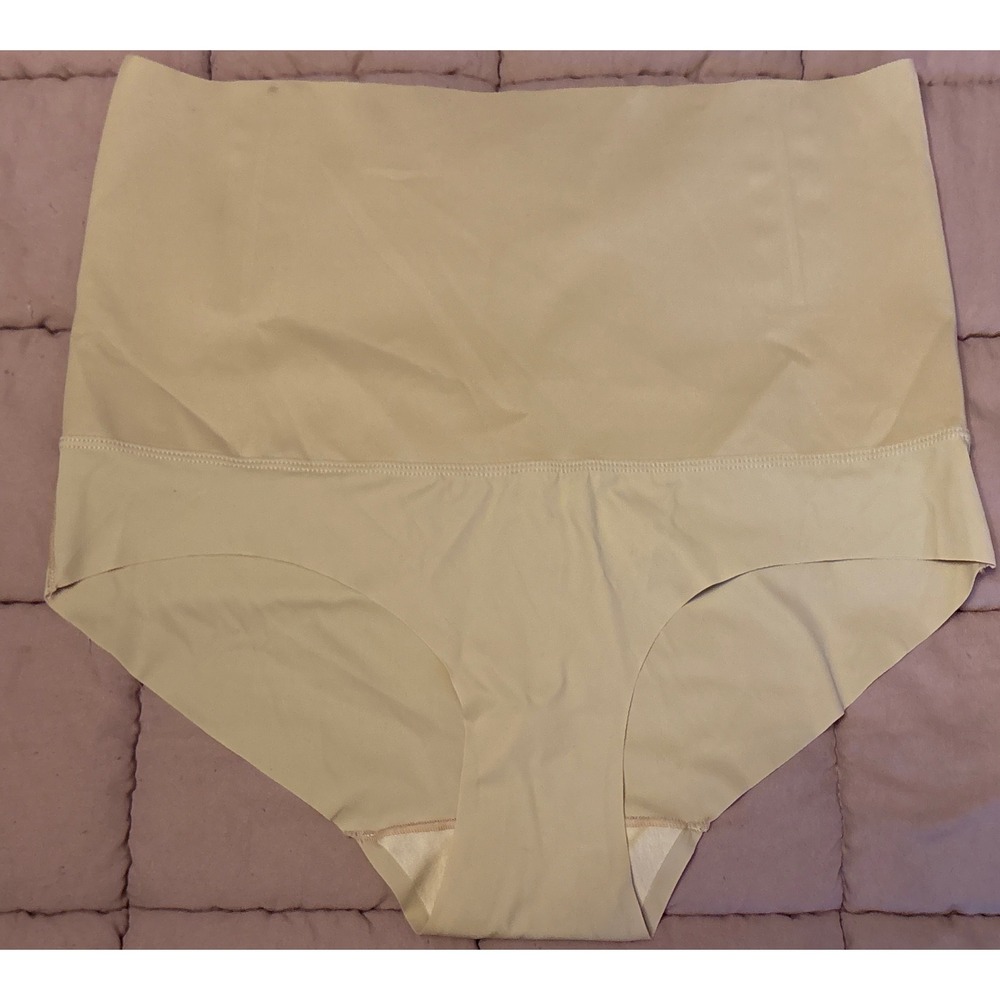 NEW Shecurve Plus Size‎ Nude Seamless High Waist Shapewear Brief Panties, 2XL